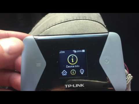 Maršrutizatorius TP-Link 300Mbps LTE-Advanced mobilusis „Wi-Fi“ M7450 video