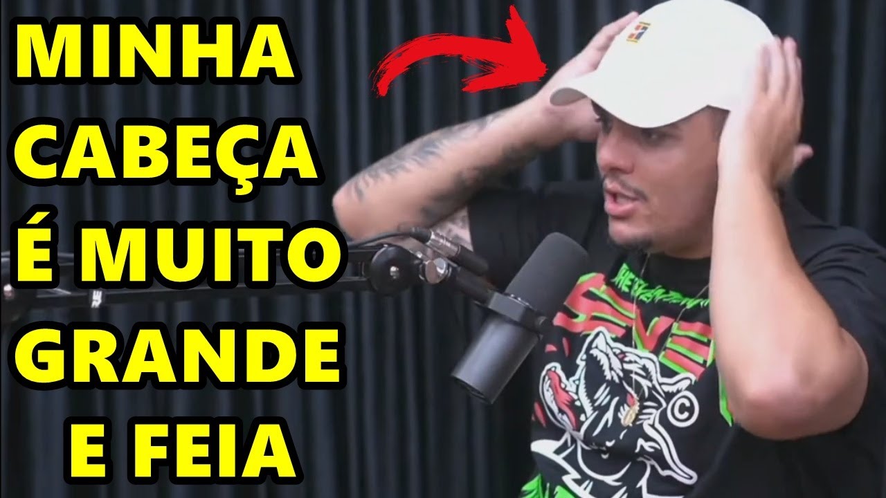 MINHA CABEÇA É MUITA FEIA E GRANDE NÃO DA PRA DEIXAR MEU CABELO CRESCER - PODPAH