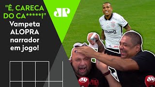 Vampeta se vinga e zoa Nilson Cesar com gols do Corinthians