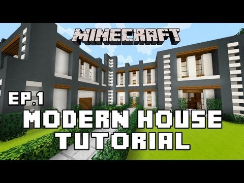 Ultimate Modern House Build! Step-by-Step Tutorial  - Ep1