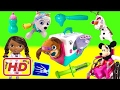 Doc McStuffins Helps Paw Patrol Everest Mickey Mouse Olaf Findo With Broken Legs