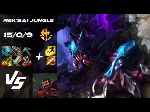 JUNGLE Rek'Sai vs Graves - NA Grandmaster Patch 14.7