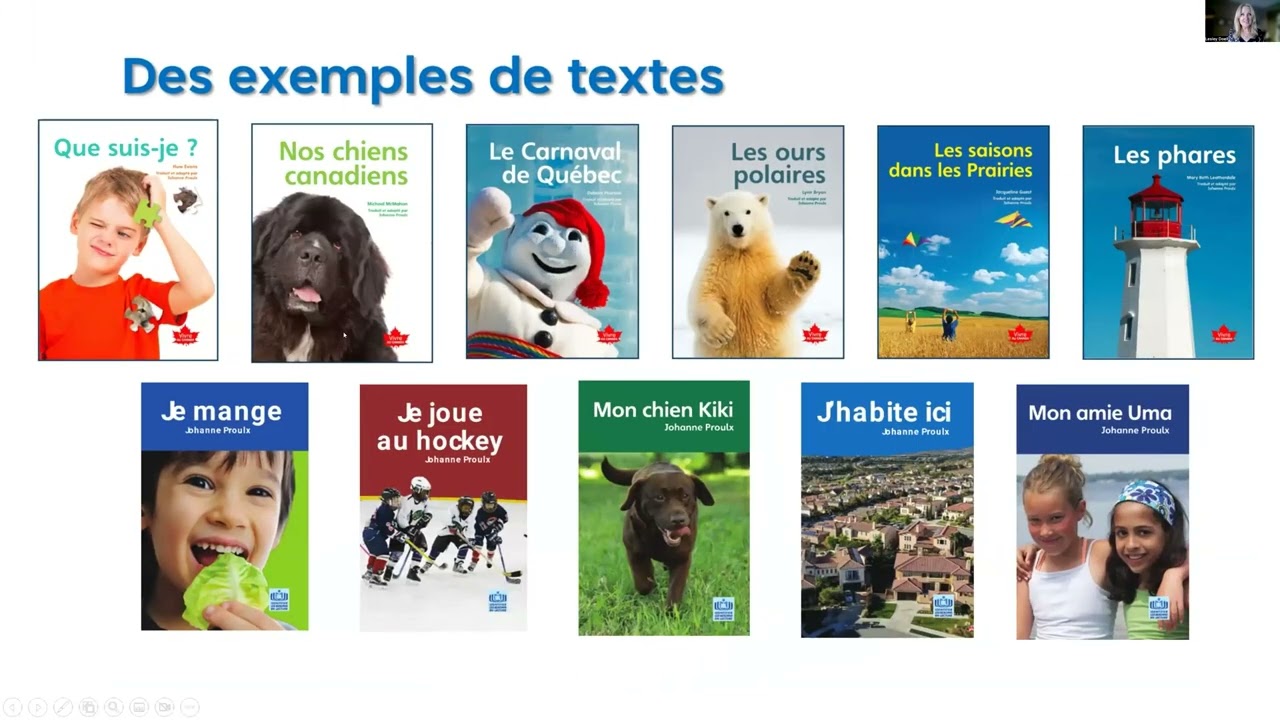 Oct 2022 - Identifier Les Besoins En Lecture by Lesley Doell (Session in French)