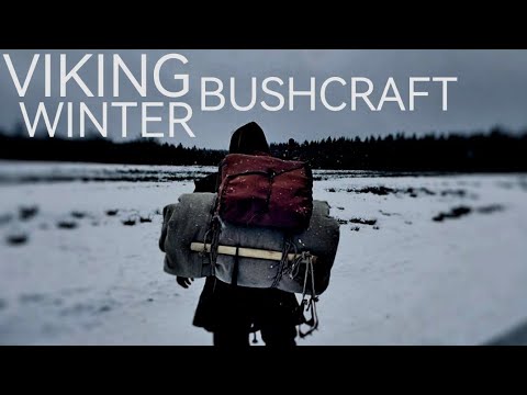 VIKING WINTER HIKE | Deep Snow | Early Morning | Northern Wilderness
