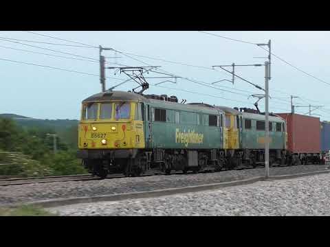 86627/86604 4s54 Crewe - Coatbridge Extra Liner, Sun. 23rd June 2019