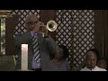 Terence Blanchard ends Leah Chase's funeral with beautiful trumpet solo