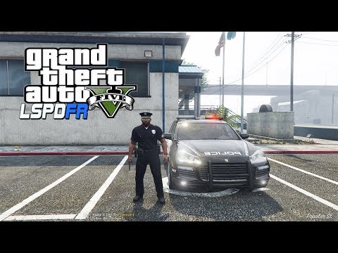 GTA 5 LSPDFR MOD #025 (Real Life Mod) - COP PATROLLING WITH PORSCHE CAYENNE!!!