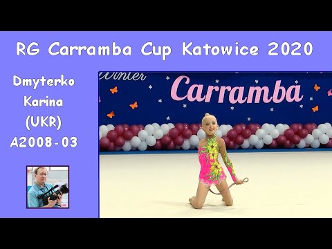 Dmyterko Karina (UKR) - A2008 03 - RG Carramba Cup 2020
