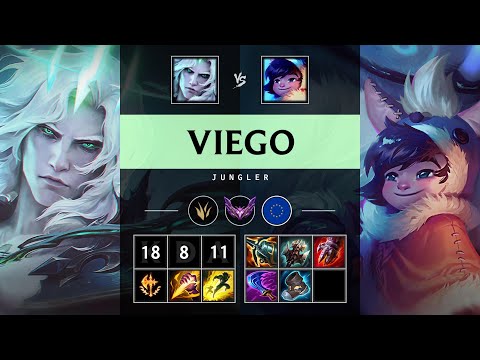 Viego Jungle vs Nunu & Willump: Triple Kill, Unstoppable - EUW Master Patch 14.22