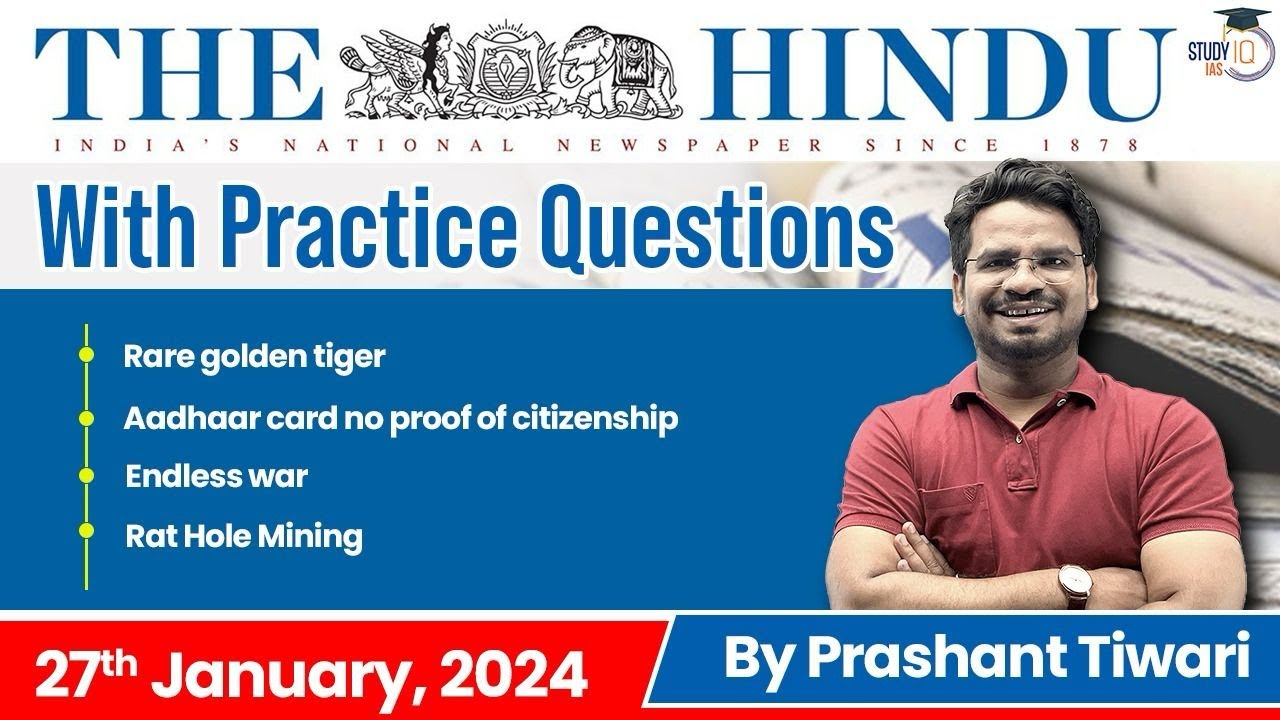 the hindu analysis 27 january 2024