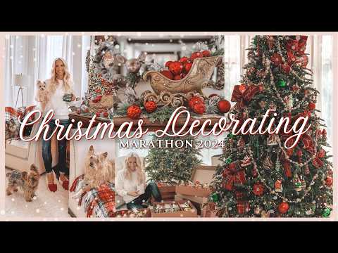 🎄The MOST MAGICAL Christmas MARATHON | COZY CHRISTMAS DECORATING IDEAS | CHRISTMAS DECOR