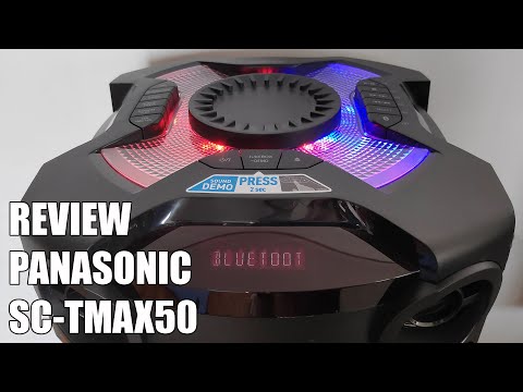 External Review Video CQbFxIde0oA for Panasonic TMAX Mini Audio Systems SC-TMAX50 & SC-TMAX40