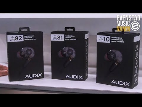 Audix A10X In-Ear Monitors - 35 Ohms 2020 - Present - Black image 3