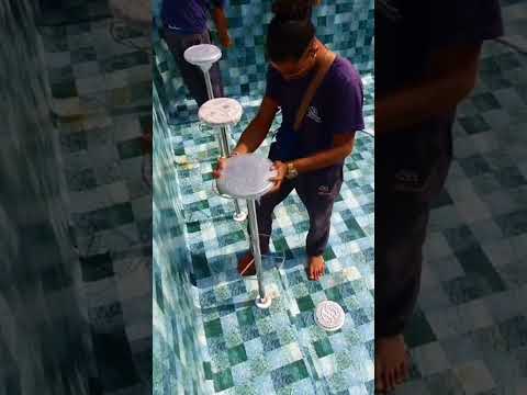 Bar molhado na piscina de vinil 🍹 #shorts