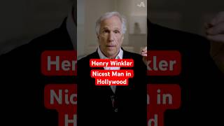 The Fonz actor Henry Winkler is the nicest man in Hollywood