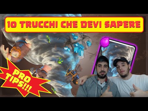 10 TRUCCHI CONOSCIUTI SOLO DA PRO PLAYER!! TIPS | Clash Royale ITA