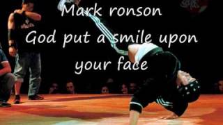 Mark ronson - God put a smile upon your face
