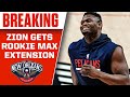 Zion Williamson & Pelicans Agree To 5-Year, $193M Extension | CBS Sports HQ