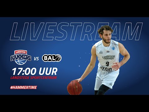 Livestream Landstede Hammers - Basketball Academie Limburg