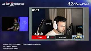 SSAC22: Winning Duels in VALORANT, a Visualization of Optimal Positioning