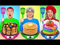 Me vs Grandma Cooking Challenge | Kitchen Gadgets and Parenting Hacks by Multi DO Challenge
