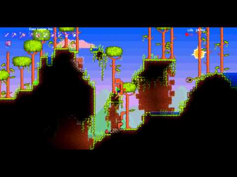 Terraria Tutorials episode 4 Corruption and Jungles