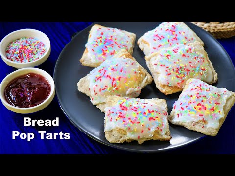 POP TARTS | Homemade Bread Pop Tarts | Strawberry Pop Tarts