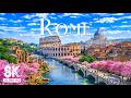 Rome 8K Iconic Roman Ruins Vatican City Piazza Navona Ancient Streets Cinematic Italian