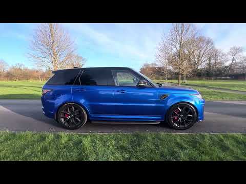 Range Rover Sport SVR Video