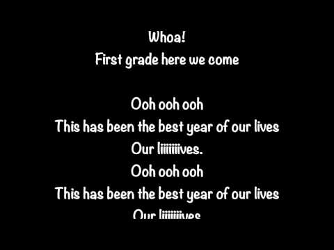 Kindergarten Graduation Song: Best Year Of Our Lives