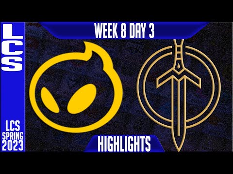 DIG vs GG Highlights | LCS Spring 2023 W8D3 | Dignitas vs Golden Guardians