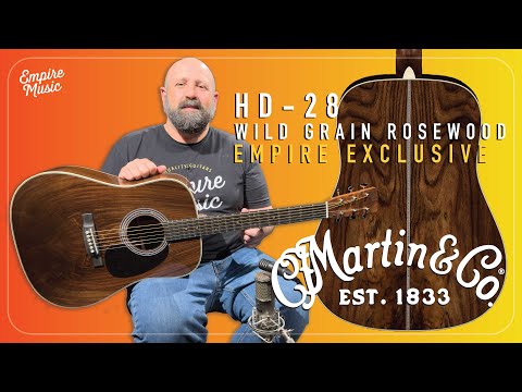 Martin HD-28 Wild Grain Rosewood Empire Custom 2025 image 22