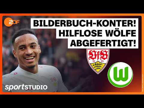 VfB Stuttgart – VfL Wolfsburg | Bundesliga, 24. Spieltag 2025/26 | sportstudio