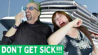 How to NOT GET SICK ON A CRUISE SHIP!!!