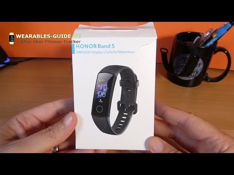 Honor Band 5 Unboxing, erste Einrichtung und Huawei Health App Verbindung