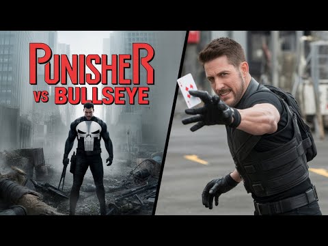 Punisher vs Bullseye vs Bloodsport Ricochet Shots Plasma Cannons