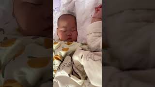 The Twins Look So Cute When They Sleep！ #baby #cute #funny #viral #twins #cutebaby #babyfever