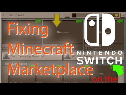 Fixed: Minecraft marketplace not working on Switch