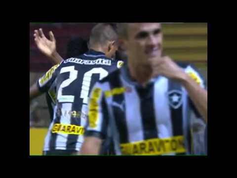 Os gols de Botafogo 3 x 0 CRB pela Copa do Brasil - 22/05/2013