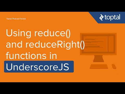 Javascript Video Tutorial Using Reduce And Reduceright Functions In Underscorejs