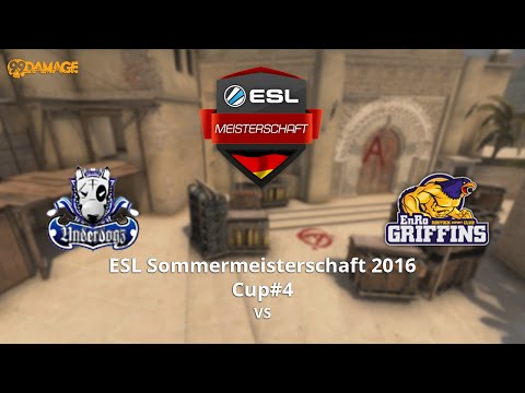 UNDERDOGS vs. EnRo GRIFFINS | ESL Sommermeisterschaft 2016 Cup #4 | de_mirage