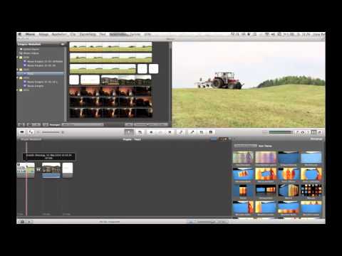 iMovie Einführung - Clipeinstellungen und Übergänge