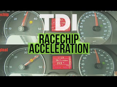 RACECHIP acceleration | TURBO diesel | CHIPtuning |