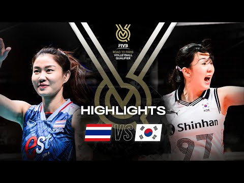 🇹🇭 THA vs. 🇰🇷 KOR - Highlights | Women's OQT 2023