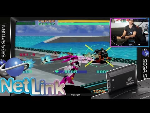 Sega Saturn Netlink Match #15 | Virtual On: Cyber Troopers | Online Multiplayer (VoiP)