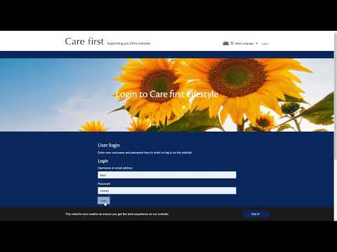 Carefirst Website Overview