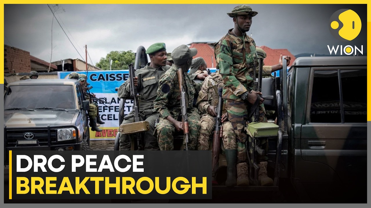 DR Congo, M23 Rebels Agree to a Peace Road Map Following Swiss Talks | WION