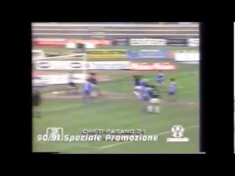 Chieti - Fasano 2-1 - Serie C/2 Girone C 1988-89 - 10a giornata