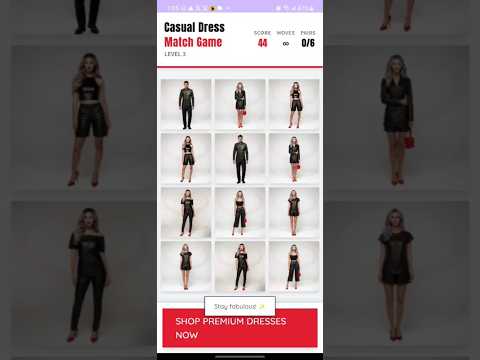 Casual Dress Match Game video thumbnail
