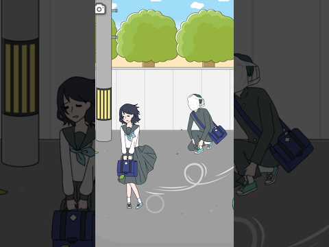 the wind🍃🍃 blew the skirt 👗🫣 #shorts #gaming #youtubeshort #viral